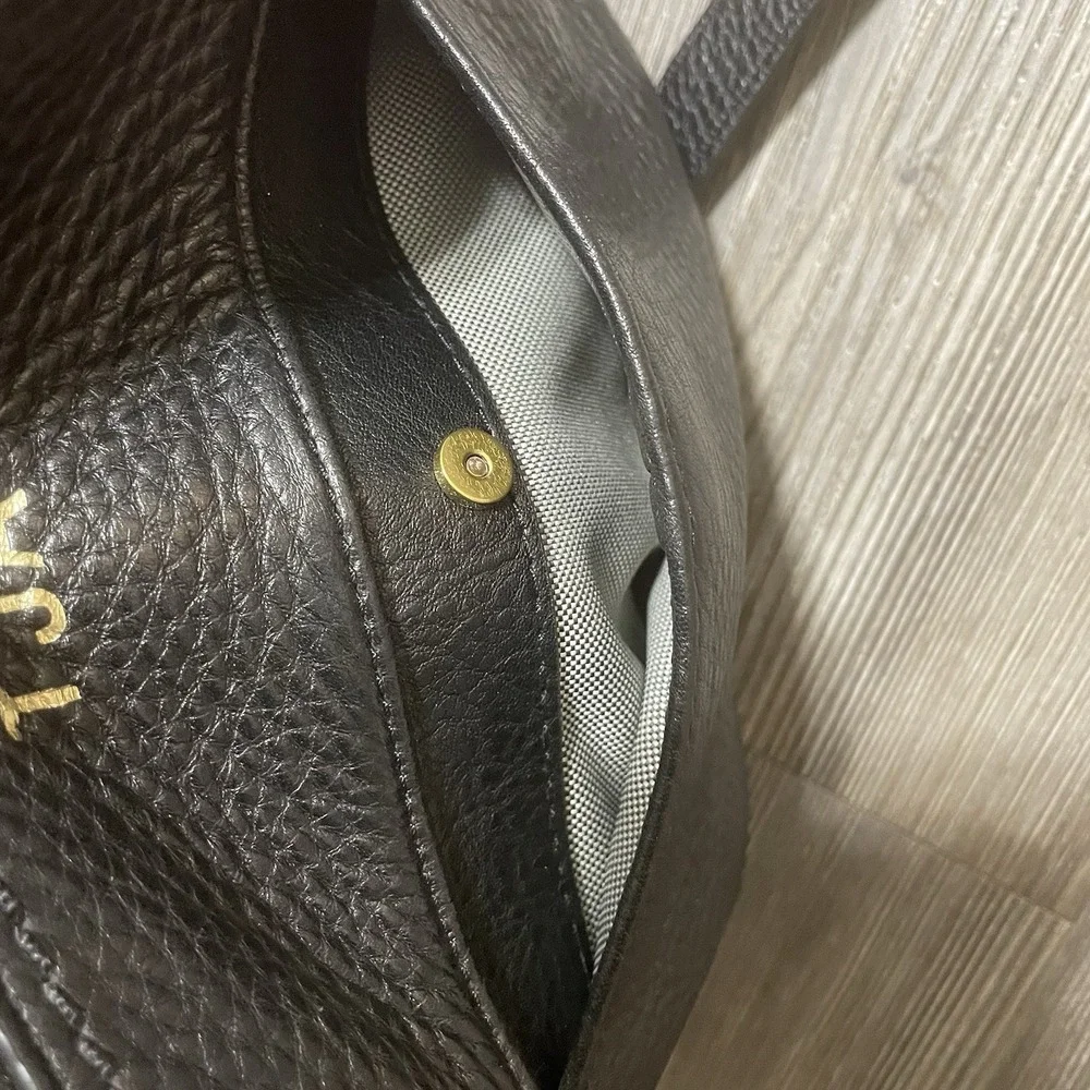 FOSSIL Elle Cheetah Camera‎ Crossbody Bag Cowhide Calf Hair Leather Monogram